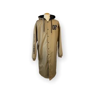TAN BROWN LONG COACHES JACKET UNISEX